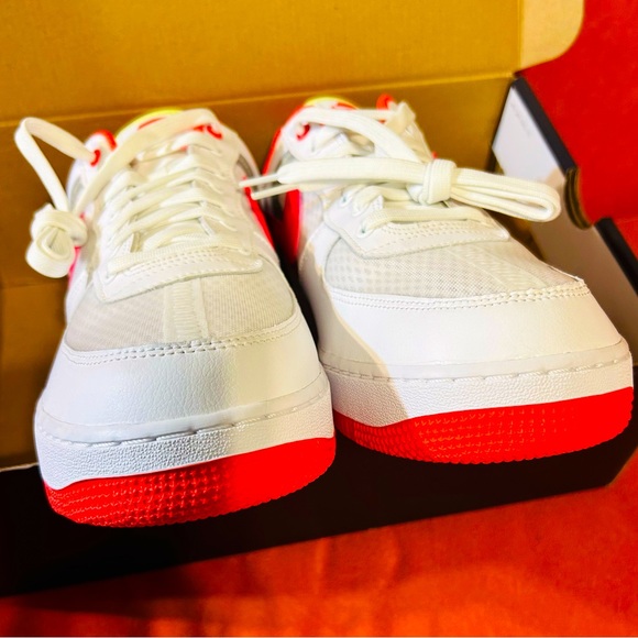 Nike Airforce 1 ‘07 LV8 Transparent White Crimson main image 9